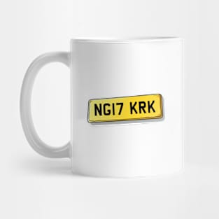 NG17 KRK Kirkby-in-Ashfield Mug